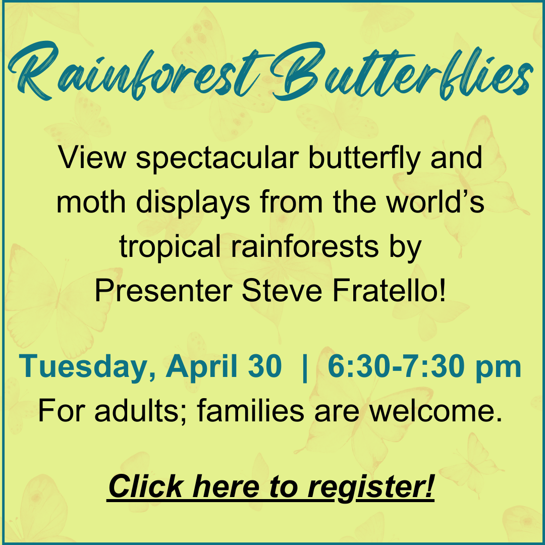click here to register for rainforest butterflies
